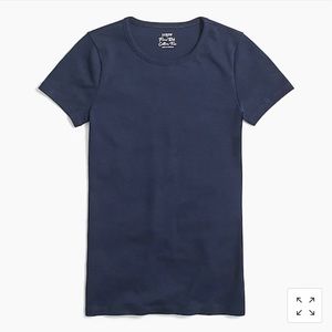 JCrew Fine Rib Cotton Tee